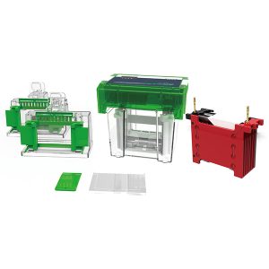 kaikki yhdessä elektroforeesi- ja blotting-järjestelmässä