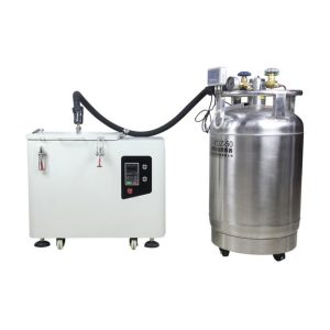 nestemäisellä typellä jäähdytetty planetaarinen pallomylly