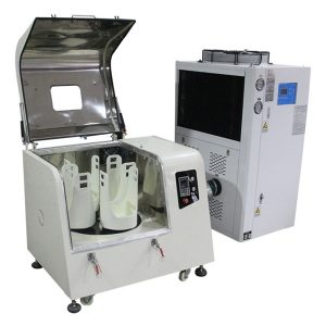 matalan lämpötilan ilmajäähdytteinen kiertävä planetaarinen pallomylly