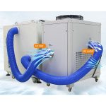 matalan lämpötilan ilmajäähdytteinen kiertävä planetaarinen pallomylly